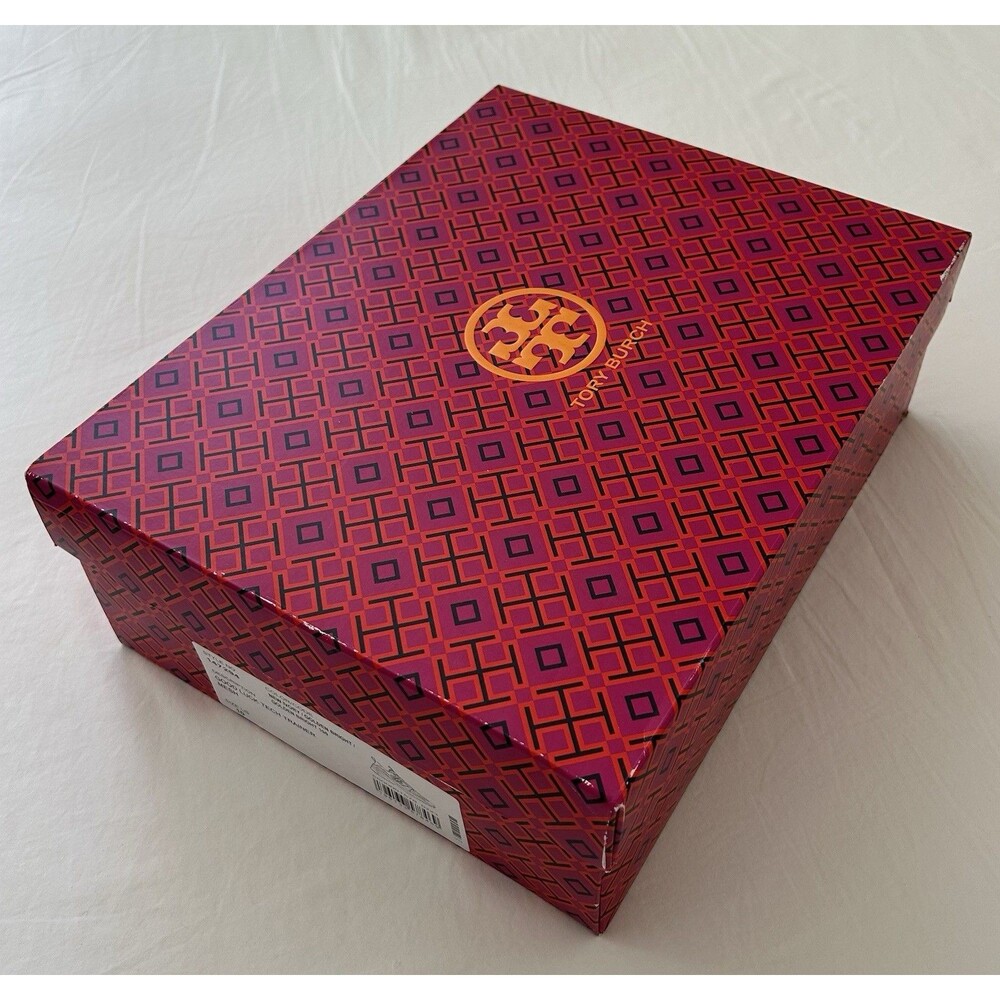 Empty Tory Burch Shoe Box Good Luck Tech Trainer New Ivory 32x25x11.5cm Large